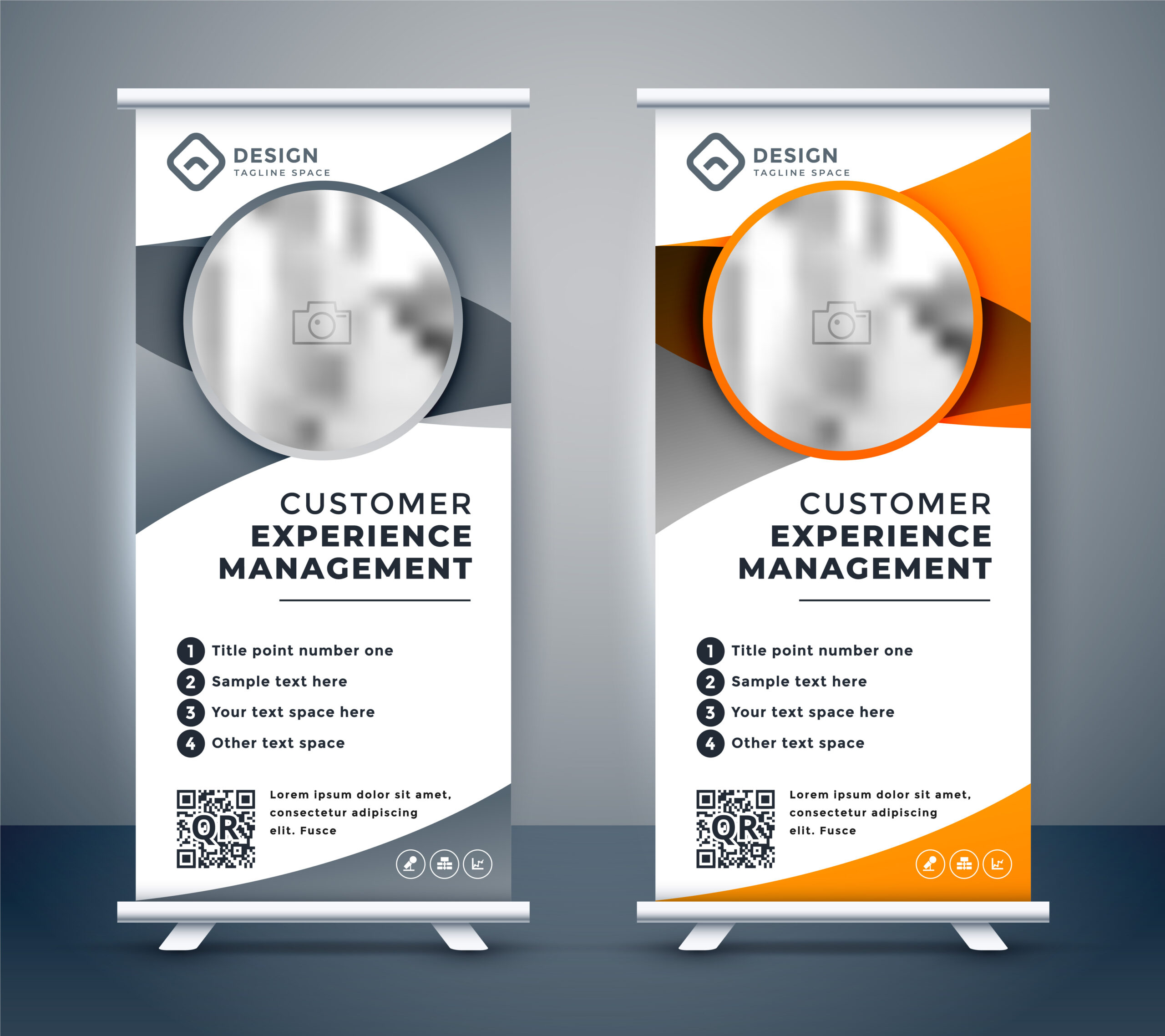 business rollup banners for marketing